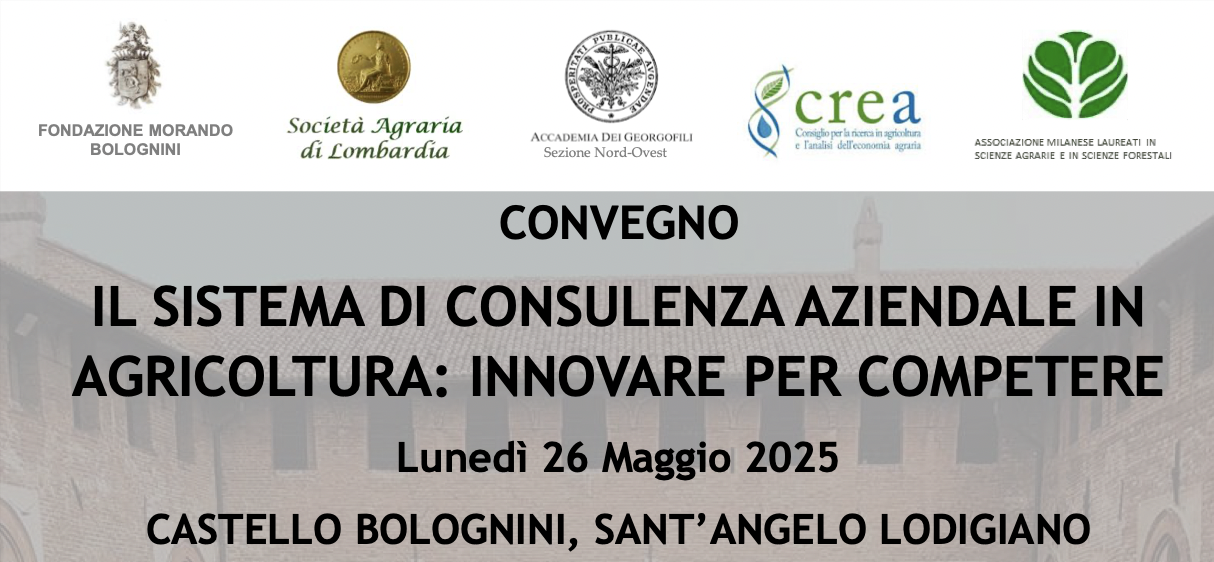 Il sistema di consulenza aziendale in agricoltura: innovare per competere